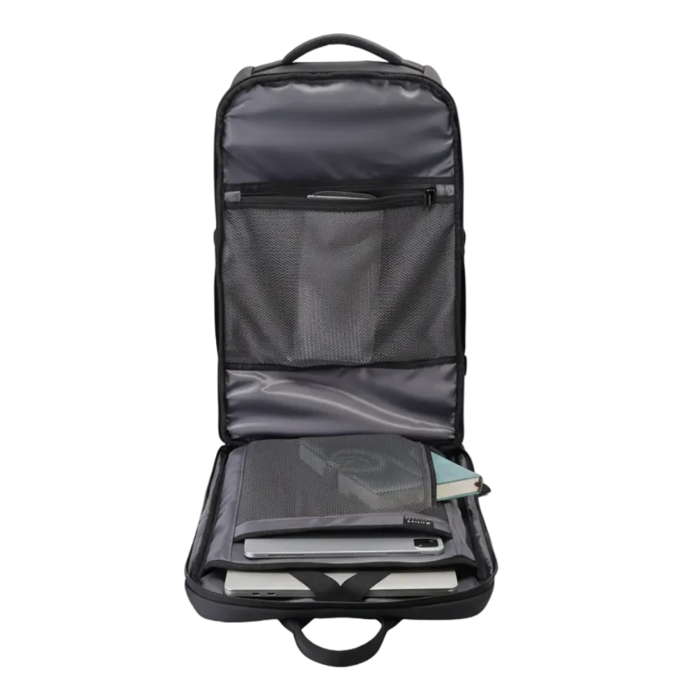 Sac à Dos Valise noir élégant avec compartiments optimisés