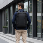 Sac à Dos Valise noir élégant avec compartiments optimisés