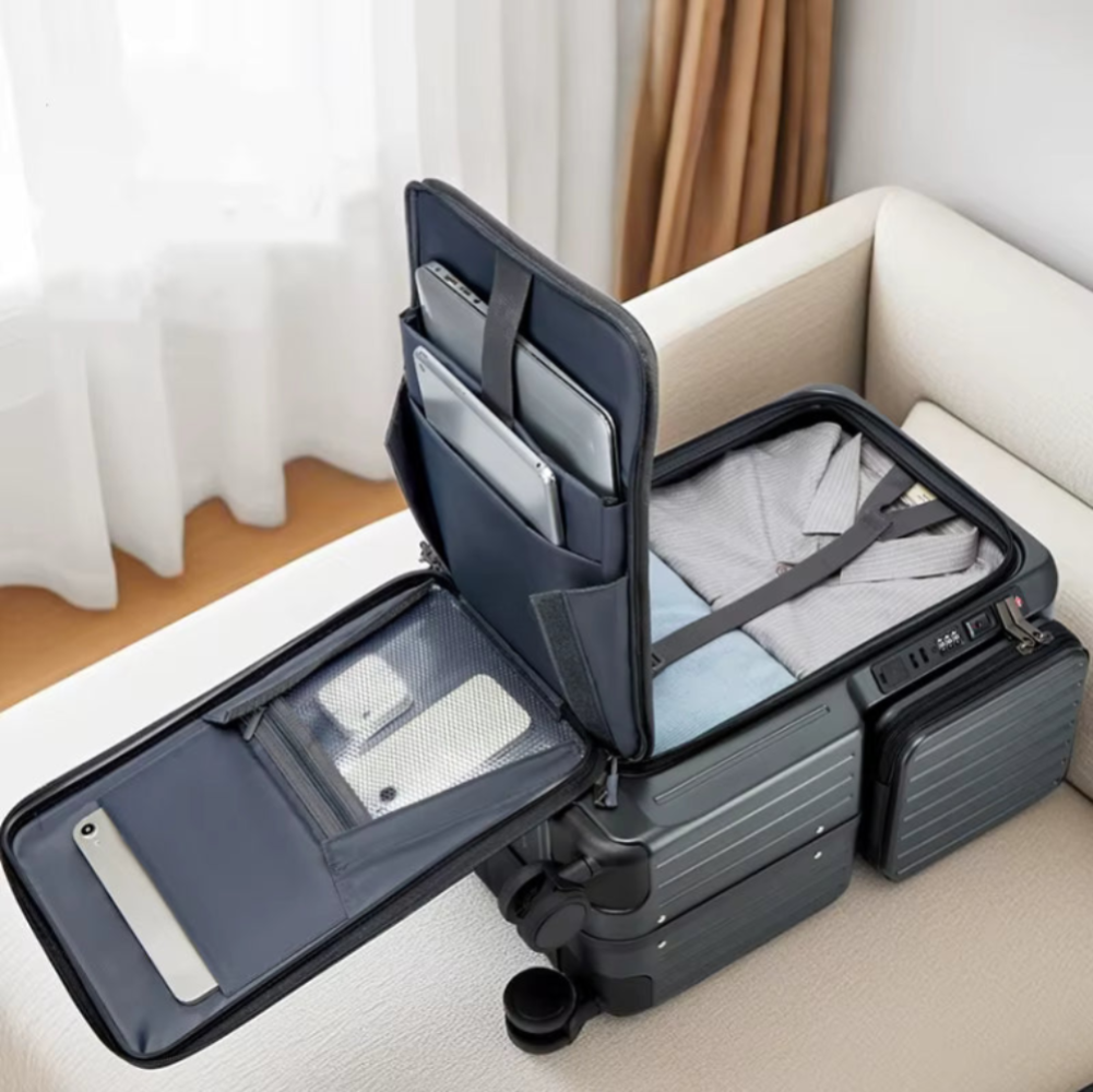 Valise Cabine Élégante à Compartiments Intelligents