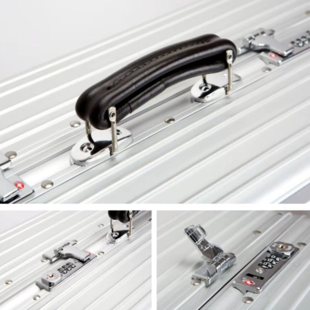 Valise Cabine Vintage en alliage d'Aluminium-Magnésium